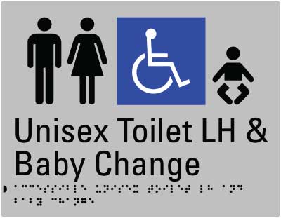 Unisex Accessible Toilet LH and Baby Change