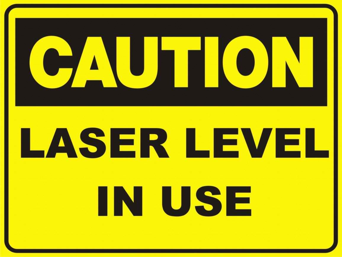 Laser Levels in use
