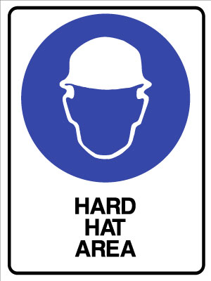 Mandatory Hard Hat Area